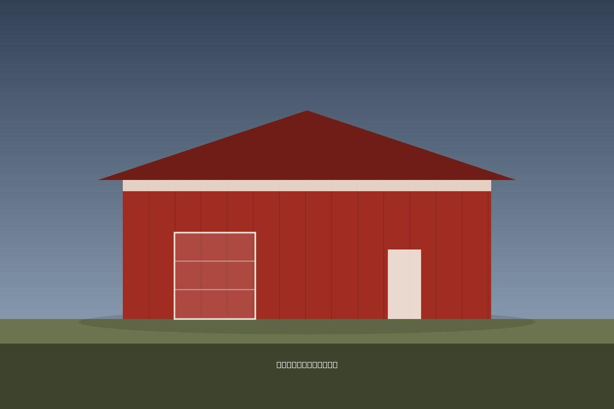 24×36 Enclosed Garage